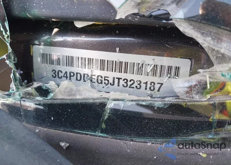 2018 Dodge Journey Gt Awd из США, поврежденный, VIN 3C4PDDEG5JT323187